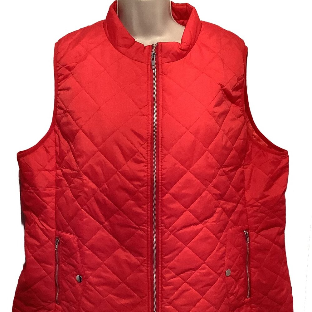 NWT Fuinloth Woman's Quilted Vest Size: XXL